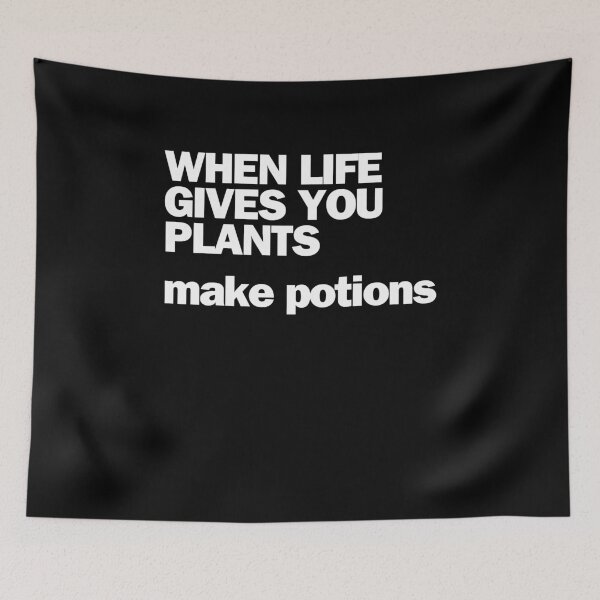 Item preview, When life gives you plants, brew potions from them designed and sold by GartenIdeen.