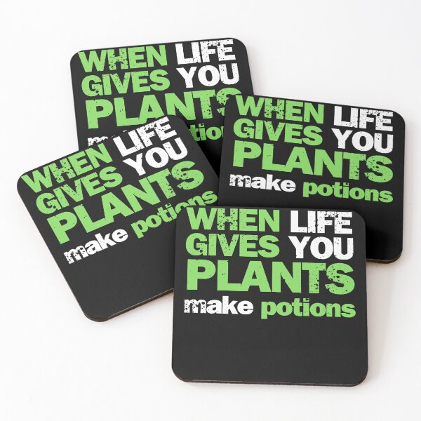 Item preview, When life gives you plants, brew potions from them designed and sold by GartenIdeen.