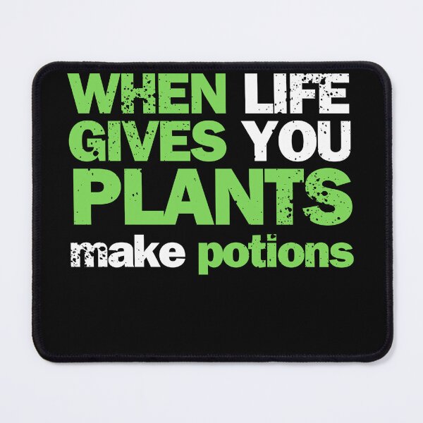 Item preview, When life gives you plants, brew potions from them designed and sold by GartenIdeen.