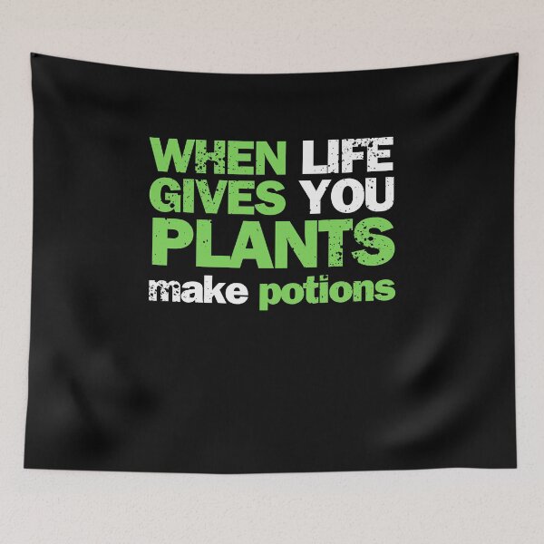 Item preview, When life gives you plants, brew potions from them designed and sold by GartenIdeen.
