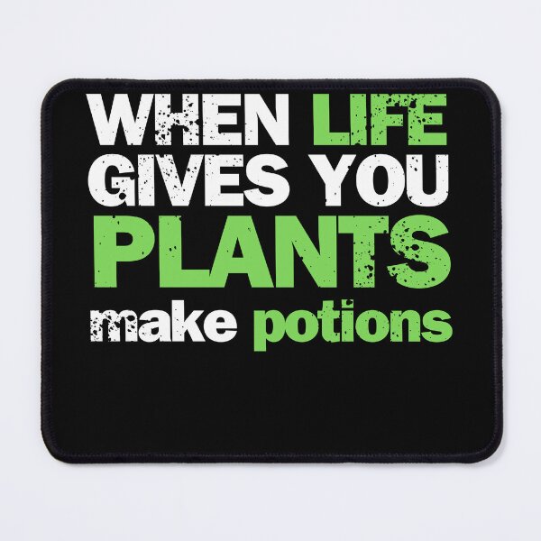 Item preview, When life gives you plants, brew potions from them designed and sold by GartenIdeen.