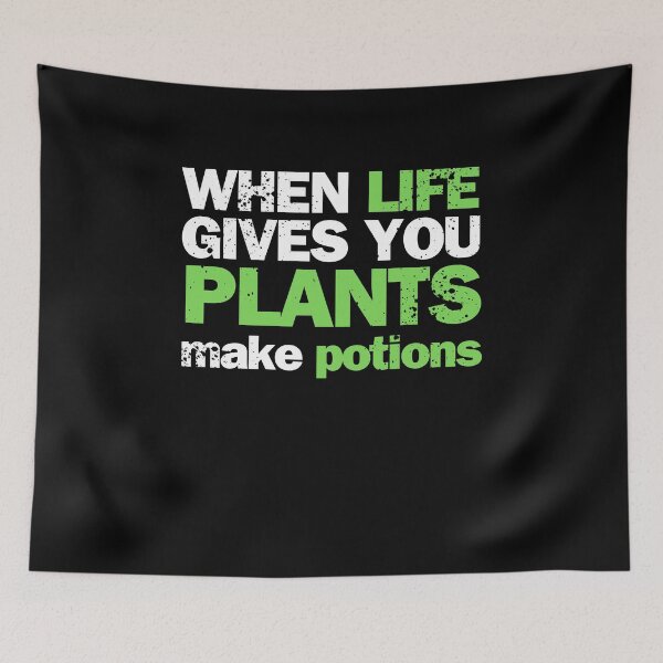 Item preview, When life gives you plants, brew potions from them designed and sold by GartenIdeen.