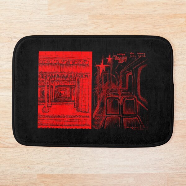 Item preview, red and black metro sketch designed and sold by studioiris.