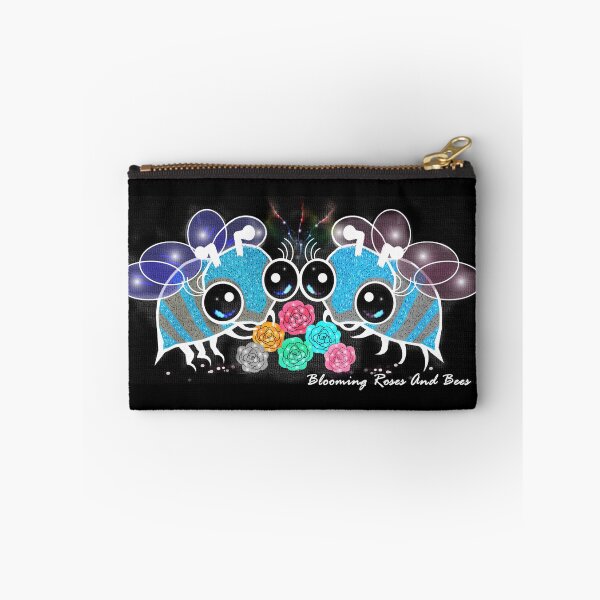 Item preview, Blooming Roses and Blue bees  designed and sold by Shirley cute art .