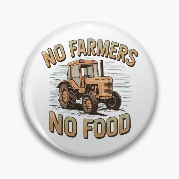 Item preview, No Farmers, No Food designed and sold by Mr Rychu.