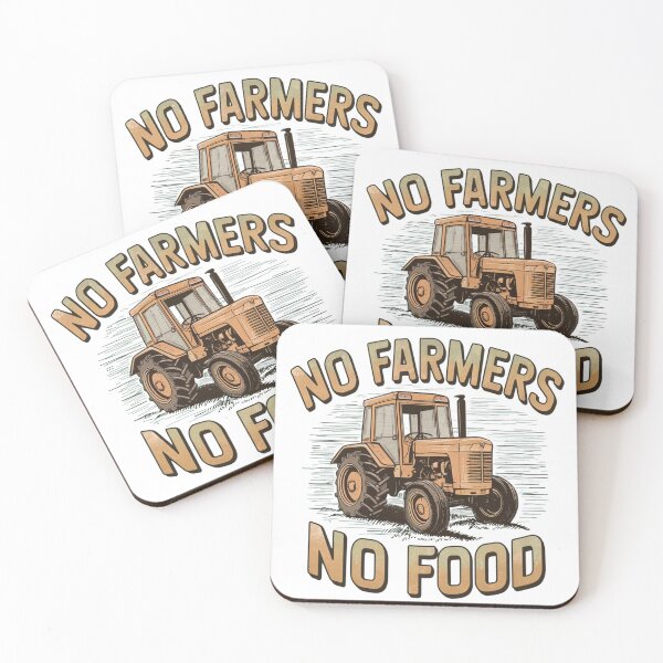 Item preview, No Farmers, No Food designed and sold by Mr Rychu.