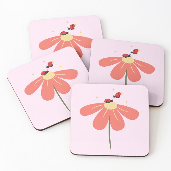 Item preview, A Flower And Ladybugs - Season Spring designed and sold by oryzasian.