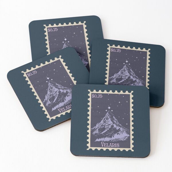 Item preview, Velaris Stamp Vintage Style designed and sold by Neadoodles.