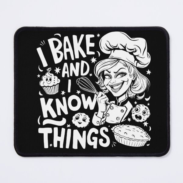 Item preview, I Bake and I Know Things designed and sold by PeelZinc.
