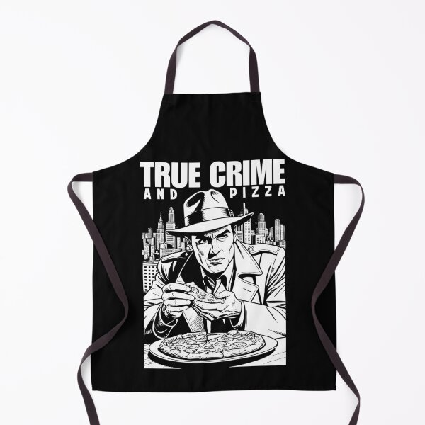 Item preview, True Crime And Pizza Podcast Host Funny Vintage Podcaster designed and sold by GrandeDuc.