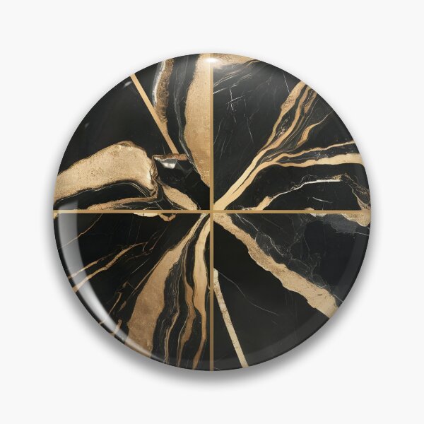 Item preview, Gold Black Marble designed and sold by WANBASTEN.