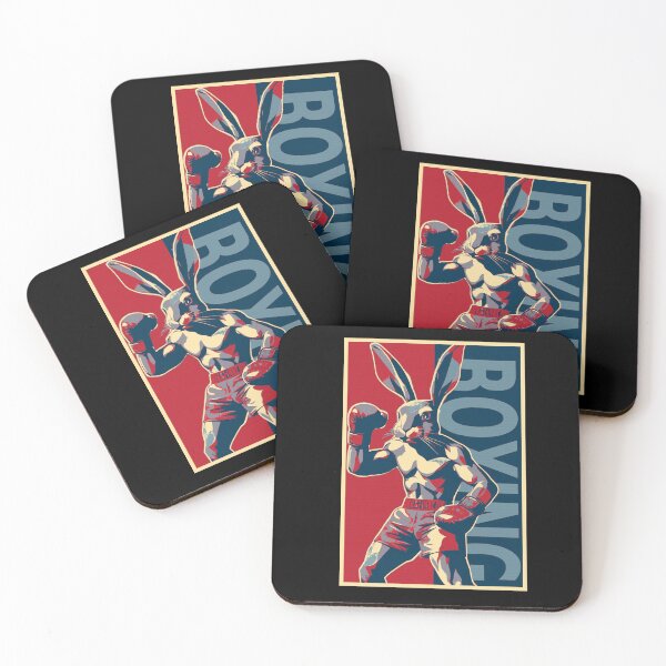 Item preview, Strong Boxing Rabbit HOPE designed and sold by TrueArtsStore.