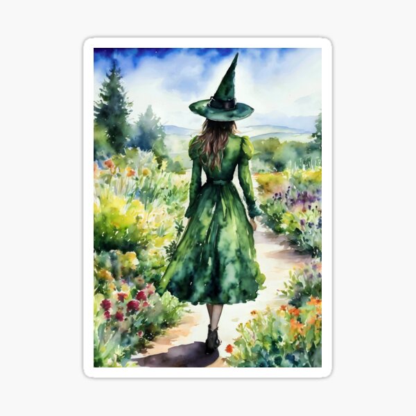 Item preview, The Green Witch designed and sold by Lyra The Lavender Witch.