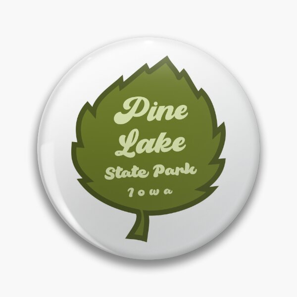 Item preview, Pine Lake State Park Iowa Leaf designed and sold by bivenart.