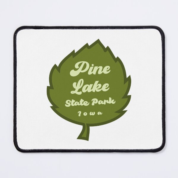 Item preview, Pine Lake State Park Iowa Leaf designed and sold by bivenart.