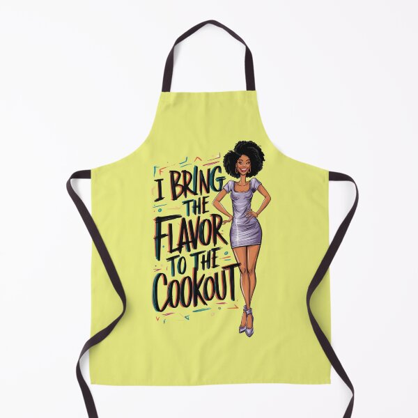 Item preview, I Bring The Flavor To The Cookout designed and sold by Rell1970.