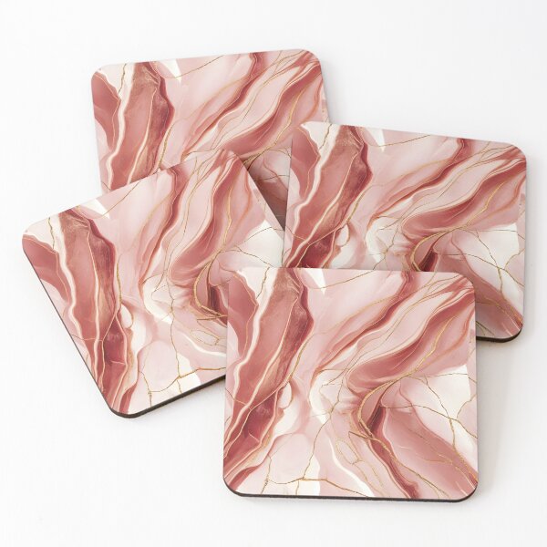Item preview, Gold Pink Marble designed and sold by WANBASTEN.