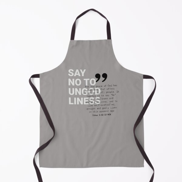 Item preview, Say No to Ungodliness designed and sold by EmpressKorea.