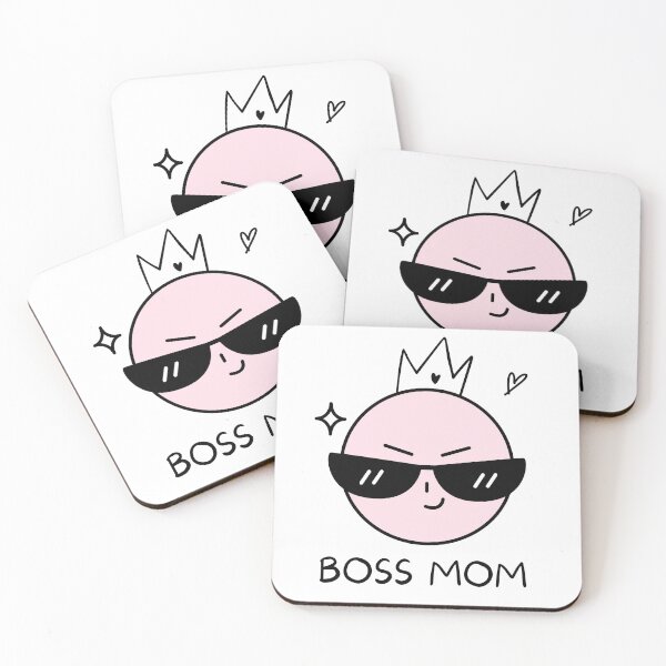 Item preview, Funny Cool Boss Mom with Sunglasses  designed and sold by The Red Nox.