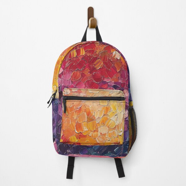 Item preview, Abstract Pattern Colorful Colorful Red Purple Yellow Painting Happy designed and sold by ArtHouseNiklas.