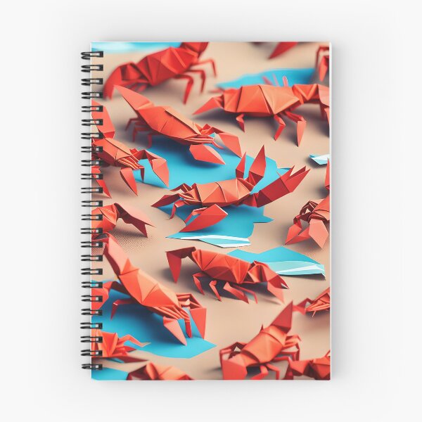 Item preview, Origami Art - Beachside Bounty: Lobsters by the Shore designed and sold by ArtfulFolds.