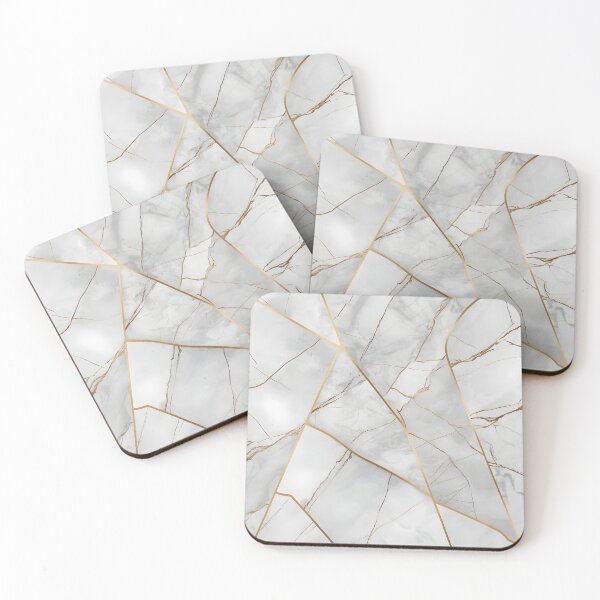 Item preview, Gold White Marble designed and sold by WANBASTEN.