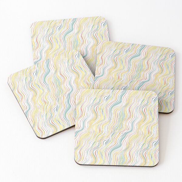 Item preview, Summer colorful lines designed and sold by MidArtForge.