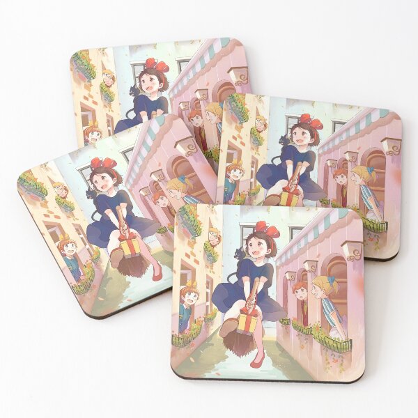 Item preview, kawaii & Cute art girl kiki's go -%[ghiblis]%- flying away japan film designed and sold by Isa00j.