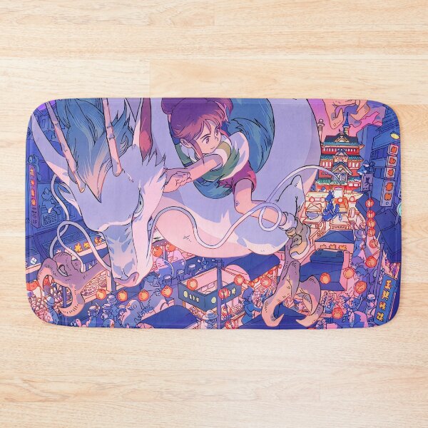 Item preview, kawaii & Cute art girl go -%[ghiblis]%- flying away japan film designed and sold by Isa00j.