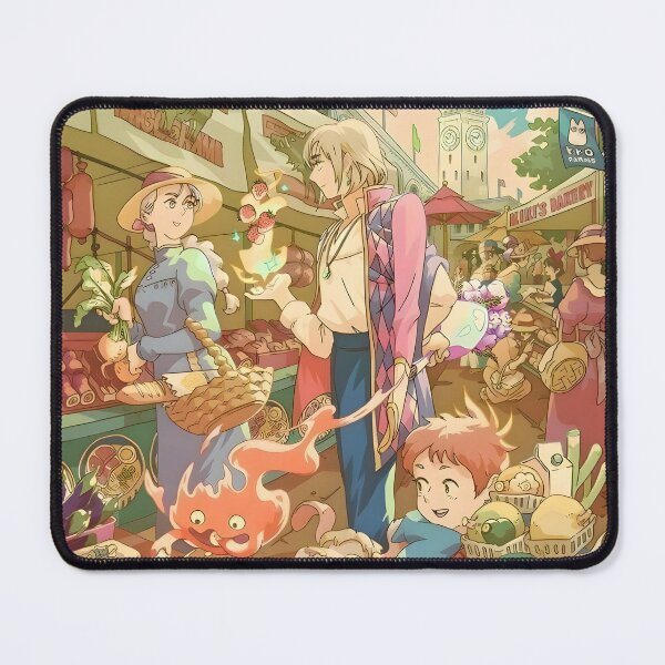 Item preview, cool kawaii & Cute art girl shoping -%[ghiblis]%- flying away japan film designed and sold by Isa00j.