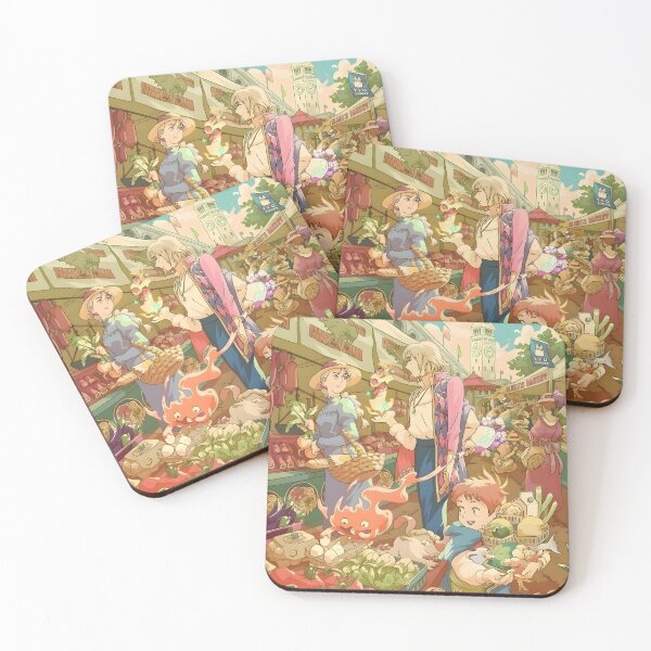 Item preview, cool kawaii & Cute art girl shoping -%[ghiblis]%- flying away japan film designed and sold by Isa00j.