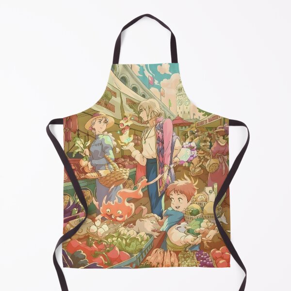 Item preview, cool kawaii & Cute art girl shoping -%[ghiblis]%- flying away japan film designed and sold by Isa00j.