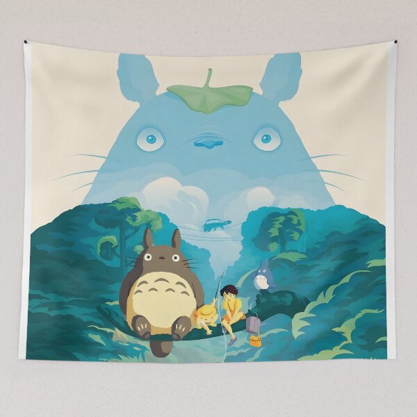 Item preview, kawaii & Cute art monster chill -%[ghiblis]%- flying away japan film designed and sold by Isa00j.