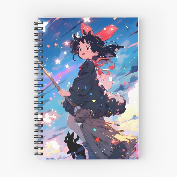 Item preview, kawaii & Cute art girl shoping -%[ghiblis]%- flying away anime film designed and sold by Isa00j.