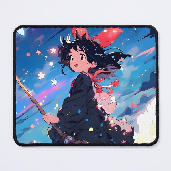 Item preview, kawaii & Cute art girl shoping -%[ghiblis]%- flying away anime film designed and sold by Isa00j.