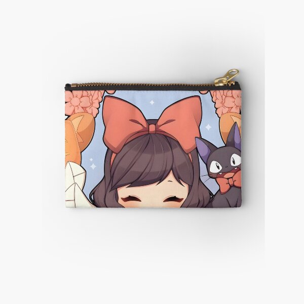 Item preview, kawaii & Cute art girl and cat -%[ghiblis]%- flying away anime film designed and sold by Isa00j.