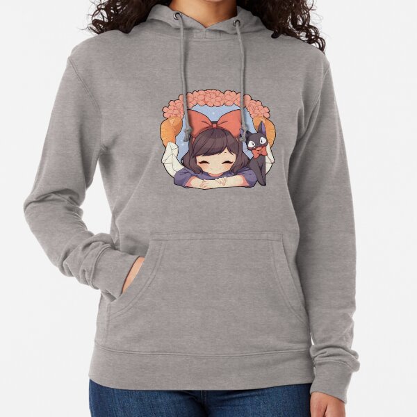 Item preview, kawaii & Cute art girl and cat -%[ghiblis]%- flying away anime film designed and sold by Isa00j.