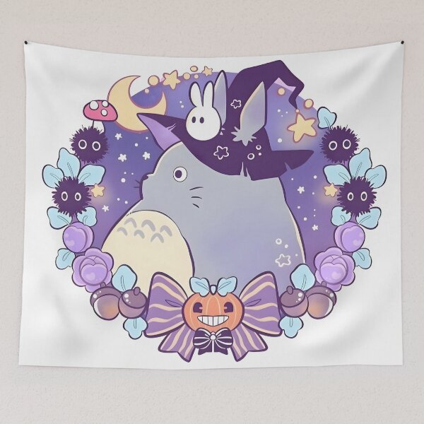 Item preview, kawaii & Cute art wizard monsters -%[ghiblis]%- flying away anime film designed and sold by Isa00j.