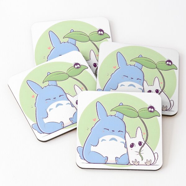 Item preview, kawaii & Cute art blue bear -%[ghiblis]%- flying away anime film designed and sold by Isa00j.