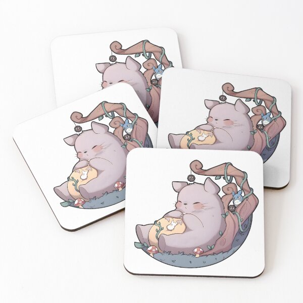 Item preview, kawaii & Cute art sleeping bear -%[ghiblis]%- flying away anime film designed and sold by Isa00j.
