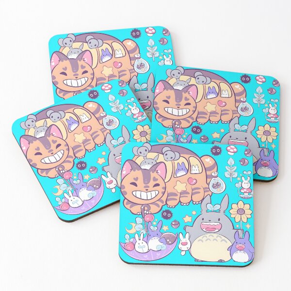 Item preview, kawaii & Cute art monster friends -%[ghiblis]%- flying away anime film designed and sold by Isa00j.