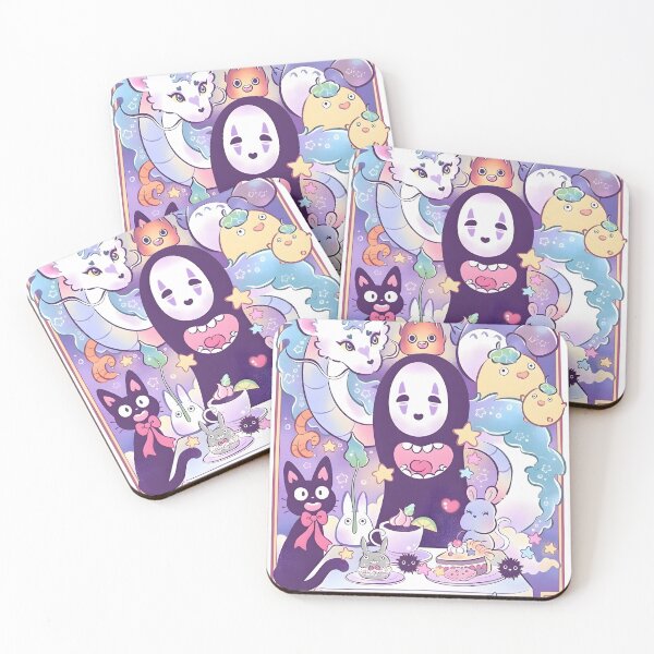 Item preview, kawaii & Cute art monster party -%[ghiblis]%- flying away anime film designed and sold by Isa00j.