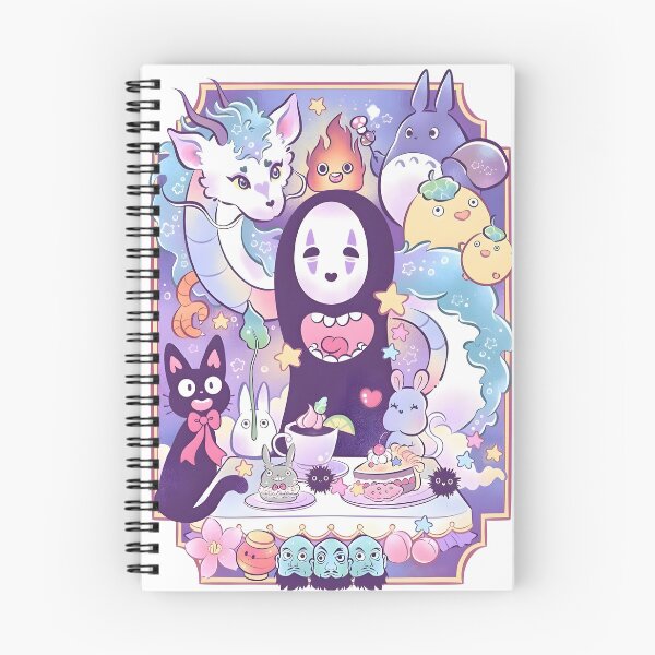 Item preview, kawaii & Cute art monster party -%[ghiblis]%- flying away anime film designed and sold by Isa00j.
