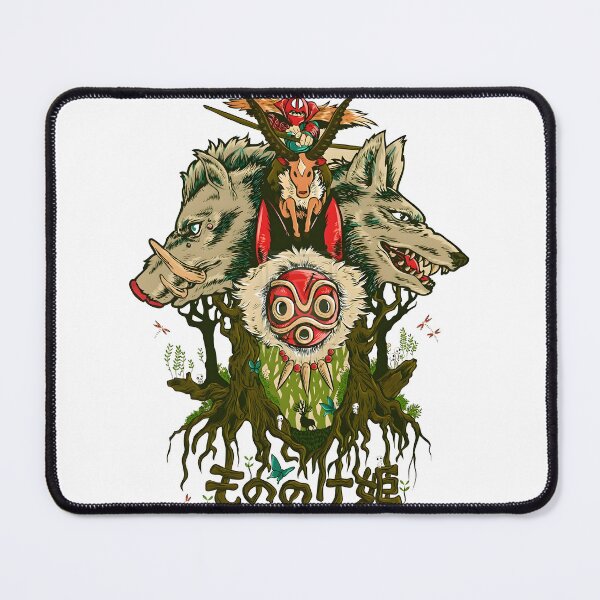 Item preview, kawaii & Cute art girl forest protector -%[ghiblis]%- flying away anime film designed and sold by Isa00j.