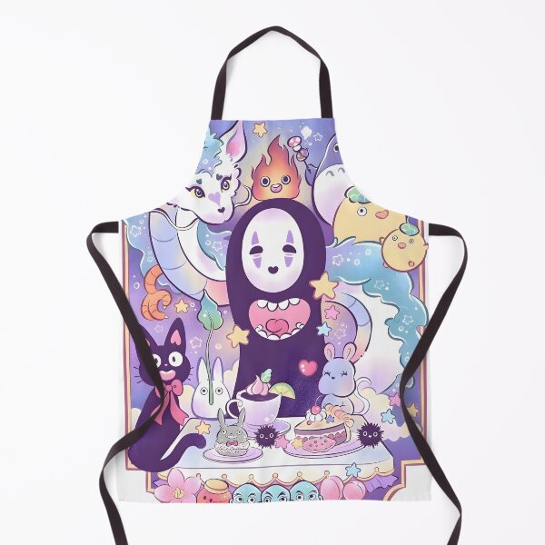 Item preview, kawaii & Cute art monster party -%[ghiblis]%- flying away anime film designed and sold by Isa00j.