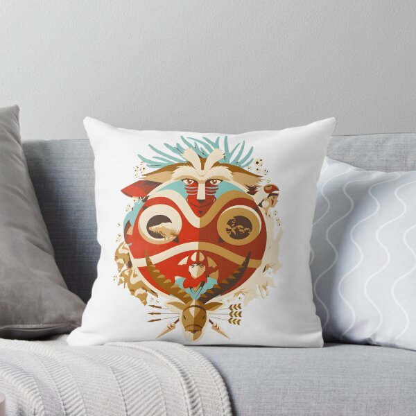 Item preview, kawaii & Cute art girl mask -%[ghiblis]%- flying away anime film designed and sold by Isa00j.