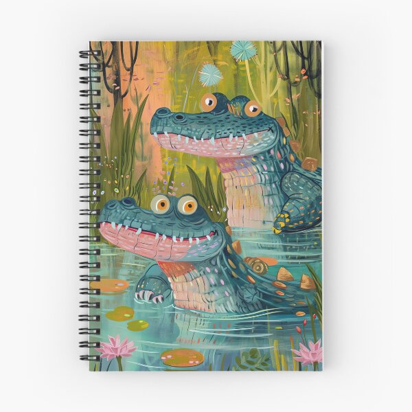 Item preview, Spying Crocodile designed and sold by cute-animals99.