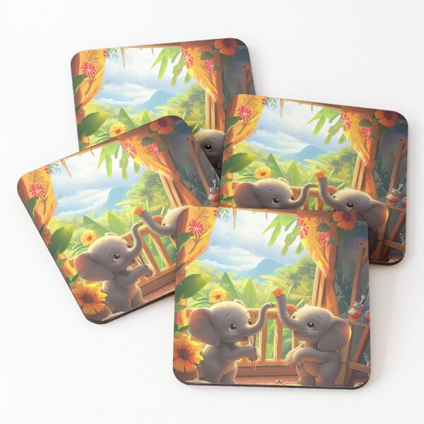 Item preview, Jungle Trunk Art designed and sold by cute-animals99.