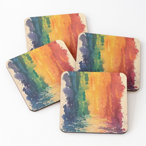 Item preview, Abstract Pattern Colorful Colorful Purple Yellow Orange Painting designed and sold by ArtHouseNiklas.
