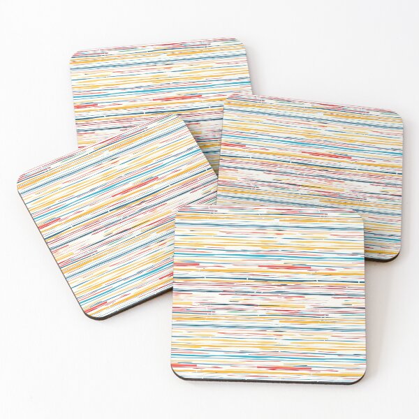 Item preview, Summer colorful lines designed and sold by MidArtForge.